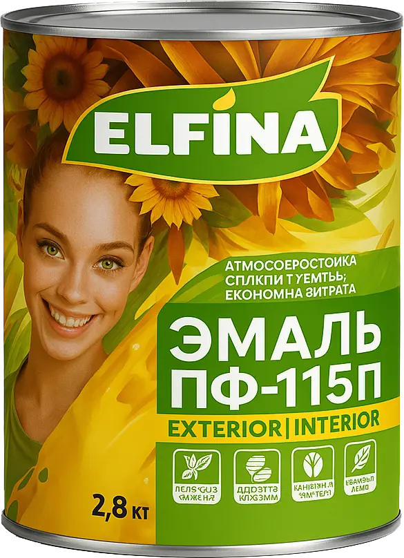 Емаль ПФ-115 ELFINA